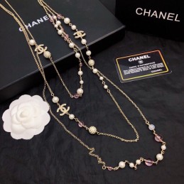 CHANEL NECKLACES A358