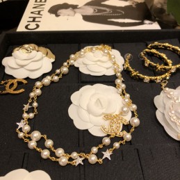 CHANEL NECKLECES A387