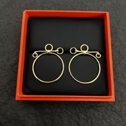 HERMES EARRINGS A030